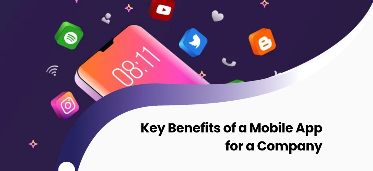 Mobile app for a company