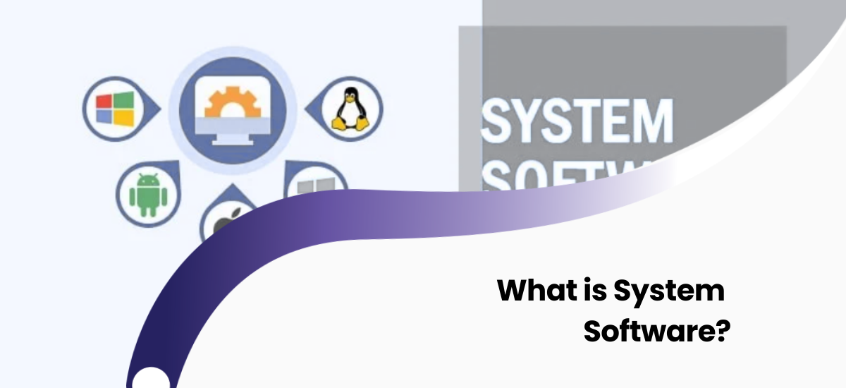 Diagram showing relationship between hardware, system software, and application software
